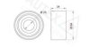 OPEL 4400204 Deflection/Guide Pulley, timing belt